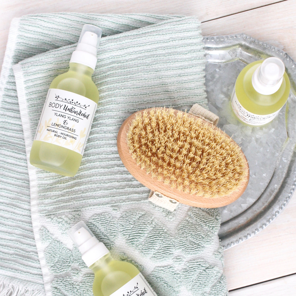 EcoFriendly Agave Dry Body Brush Body Unburdened