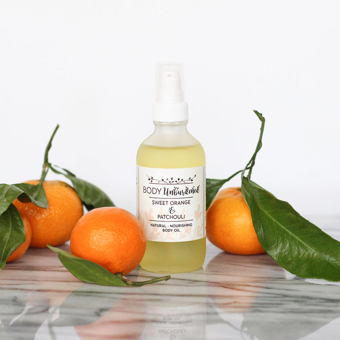 Sweet Orange & Patchouli Body Oil